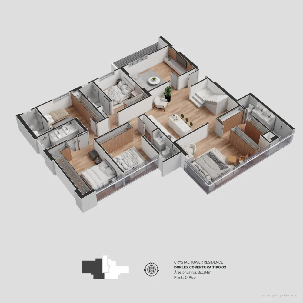 Apartamento para venda no bairro Centro  em Balneário Camboriú