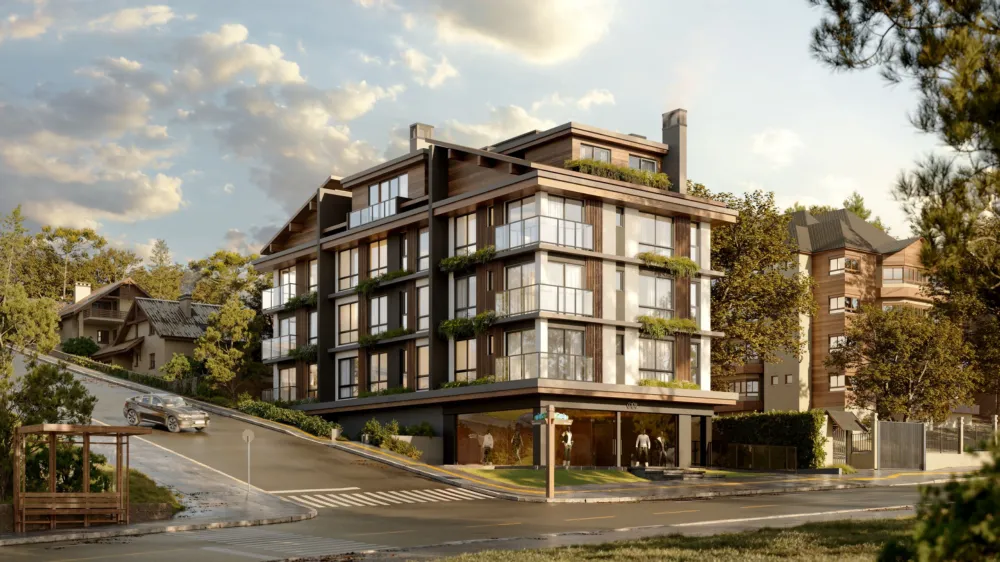 Apartamento para venda no bairro Floresta em Gramado