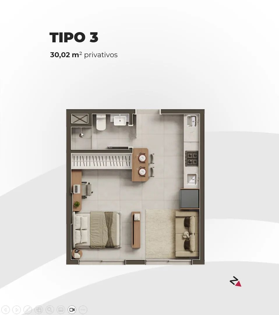 Apartamento para venda no bairro Centro  em Passo Fundo