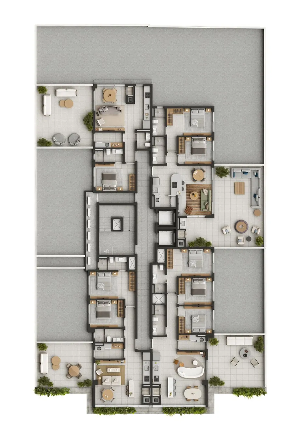 Apartamento para venda no bairro Predial em Torres