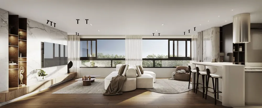 Apartamento Duplex 2 quartos sendo 2 suítes para venda no bairro Belvedere em Gramado