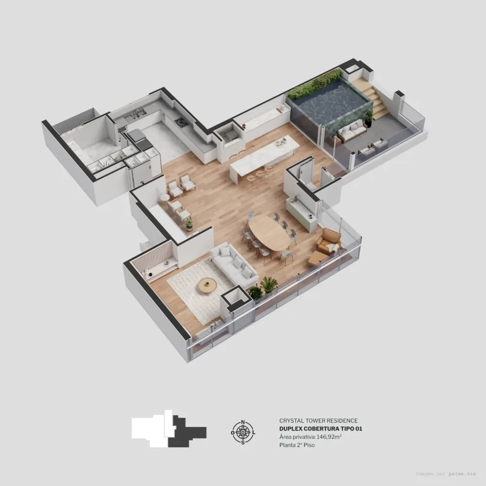 Apartamento para venda no bairro Centro  em Balneário Camboriú