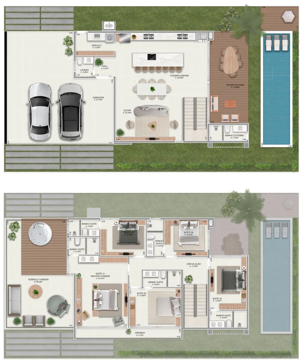 Casa de Condomínio para venda no bairro Centro em Passo de Torres