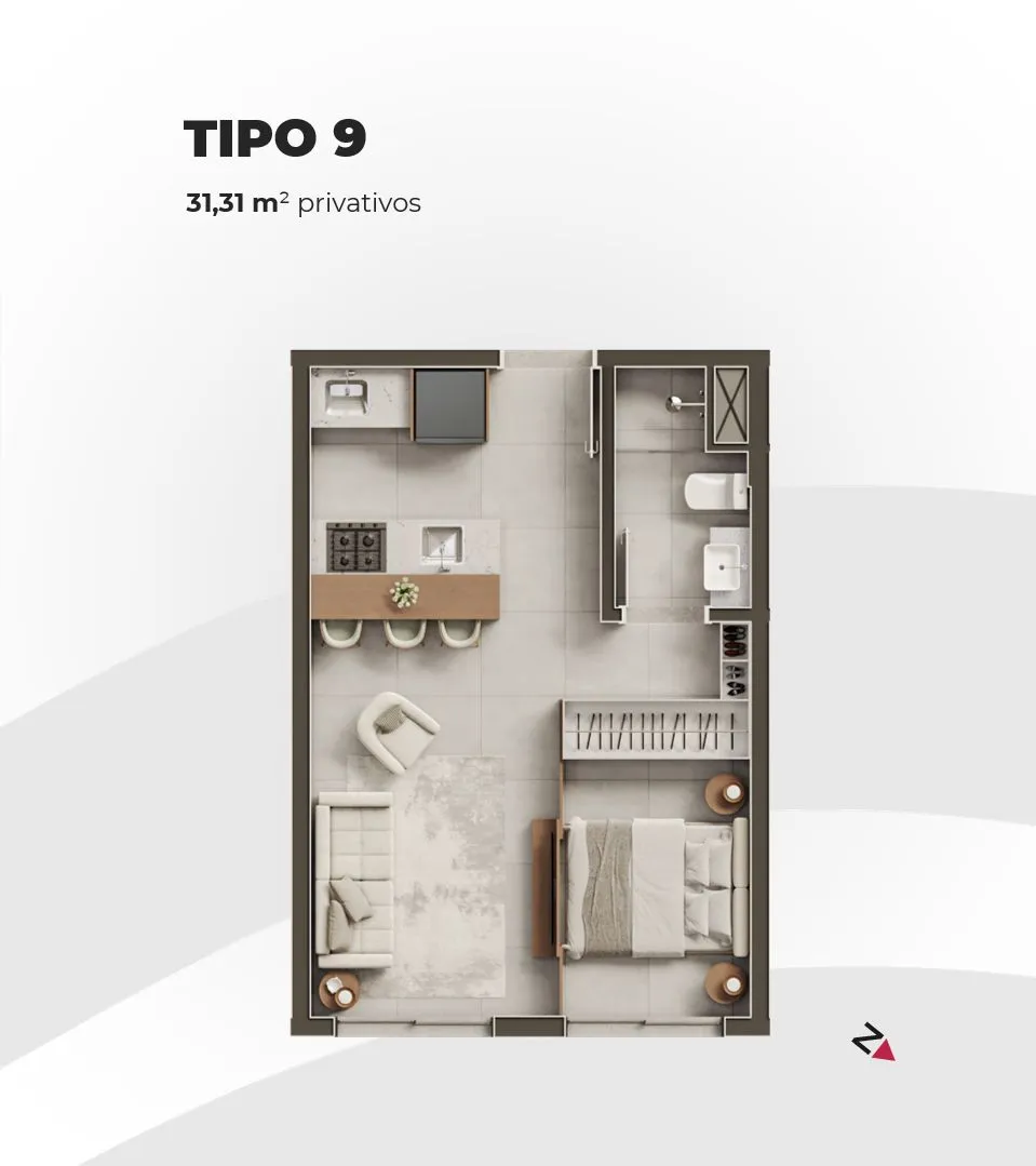 Apartamento para venda no bairro Centro  em Passo Fundo