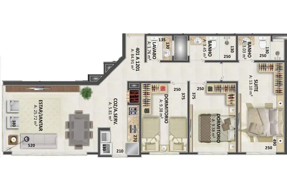 Apartamento para venda no bairro Navegantes em Capão da Canoa
