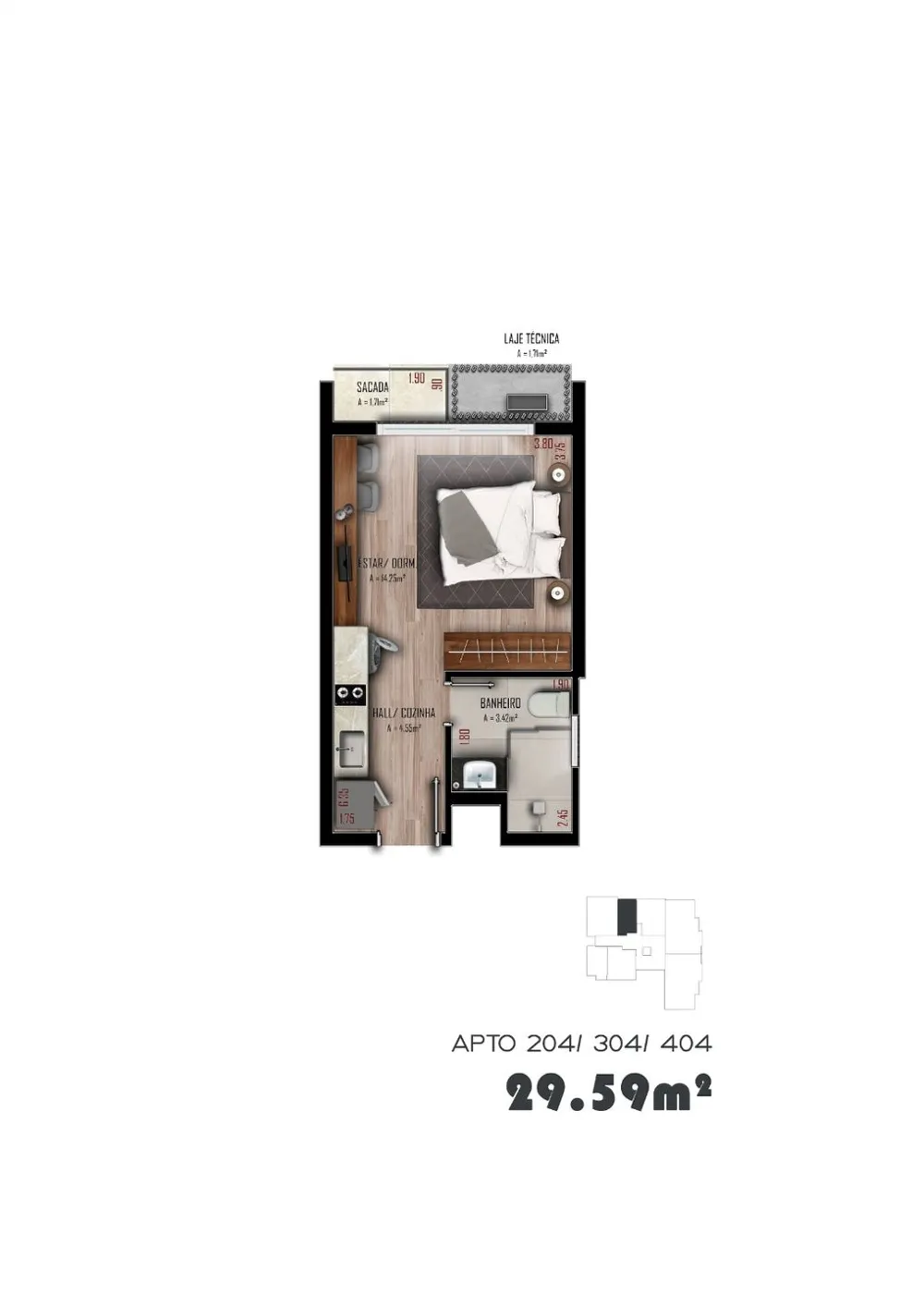 Apartamento para venda no bairro Juriti em Nova Petrópolis