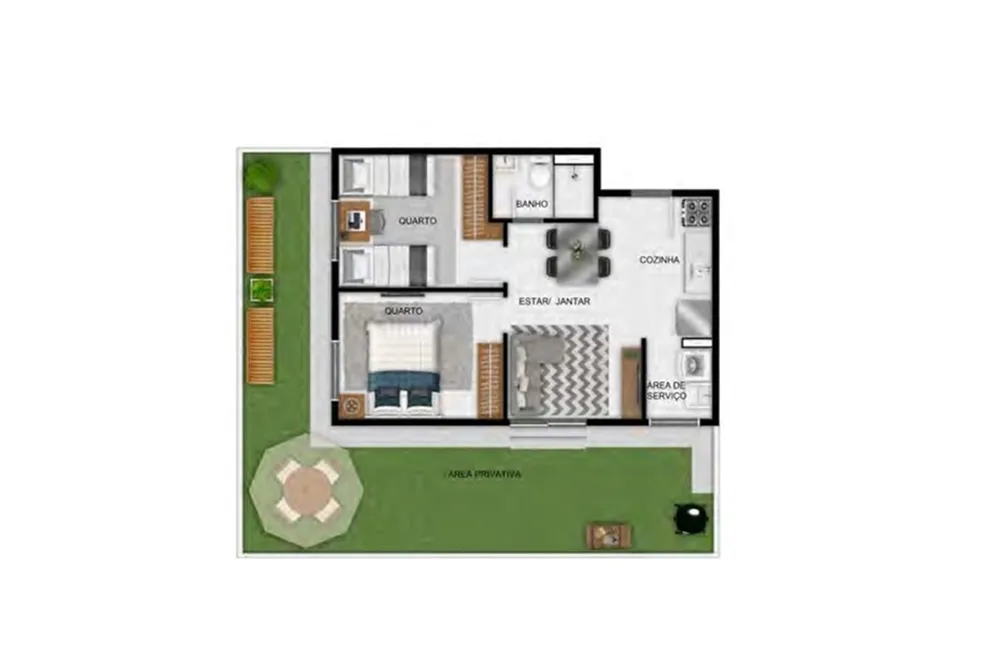Apartamento para venda no bairro Fátima em Canoas