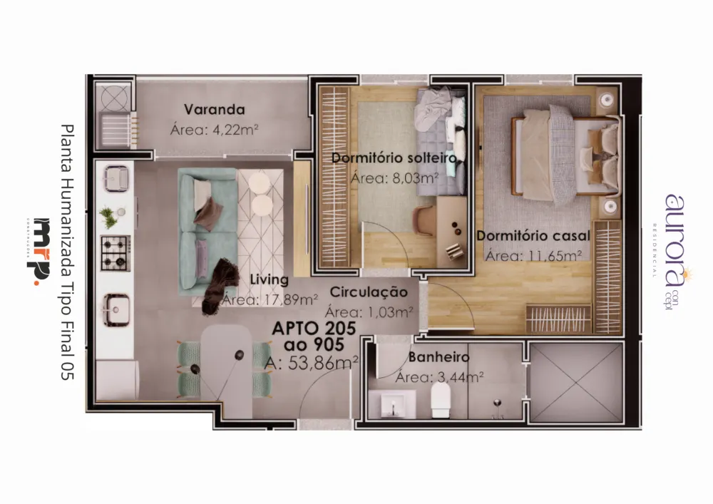 Apartamento para venda no bairro Progresso  em Bento Gonçalves