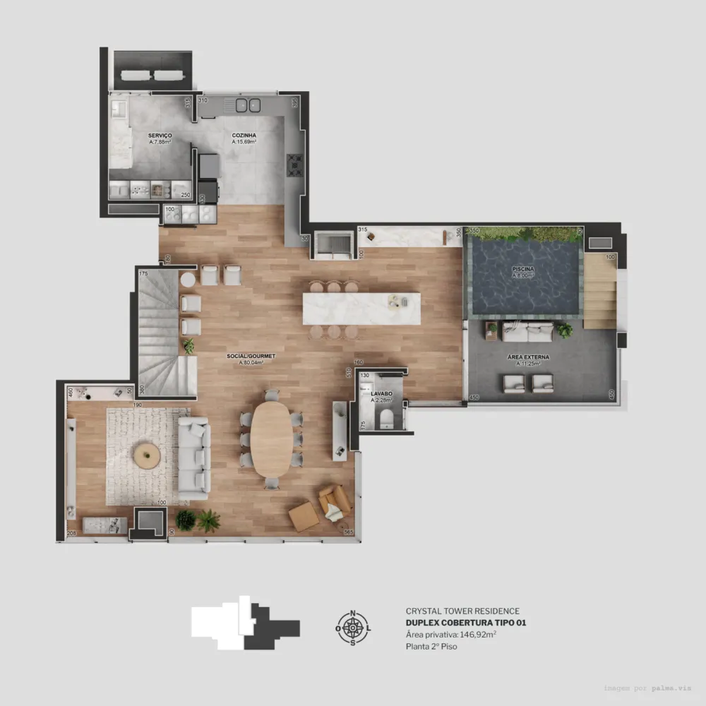 Apartamento para venda no bairro Centro  em Balneário Camboriú