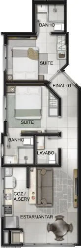 Apartamento para venda no bairro Zona Nova em Capão da Canoa