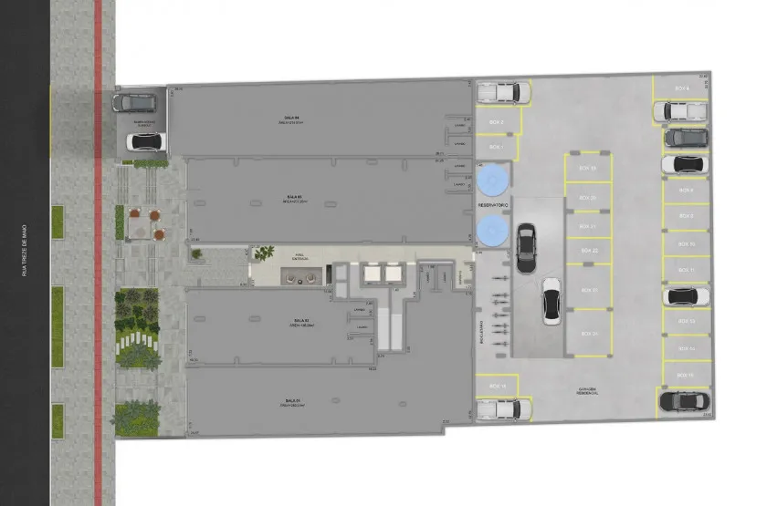 Sala comercial para venda no bairro Centro  em Bento Gonçalves