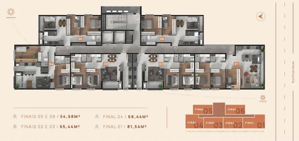 Apartamento para venda no bairro Vila Lucas Araujo em Passo Fundo