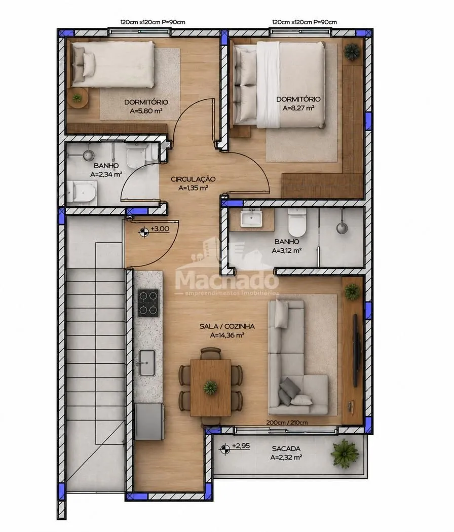Casa para venda no bairro São José em Passo Fundo