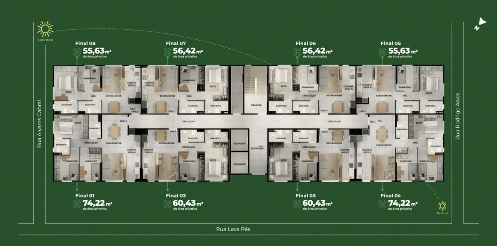 Apartamento para venda no bairro Centro  em Passo Fundo